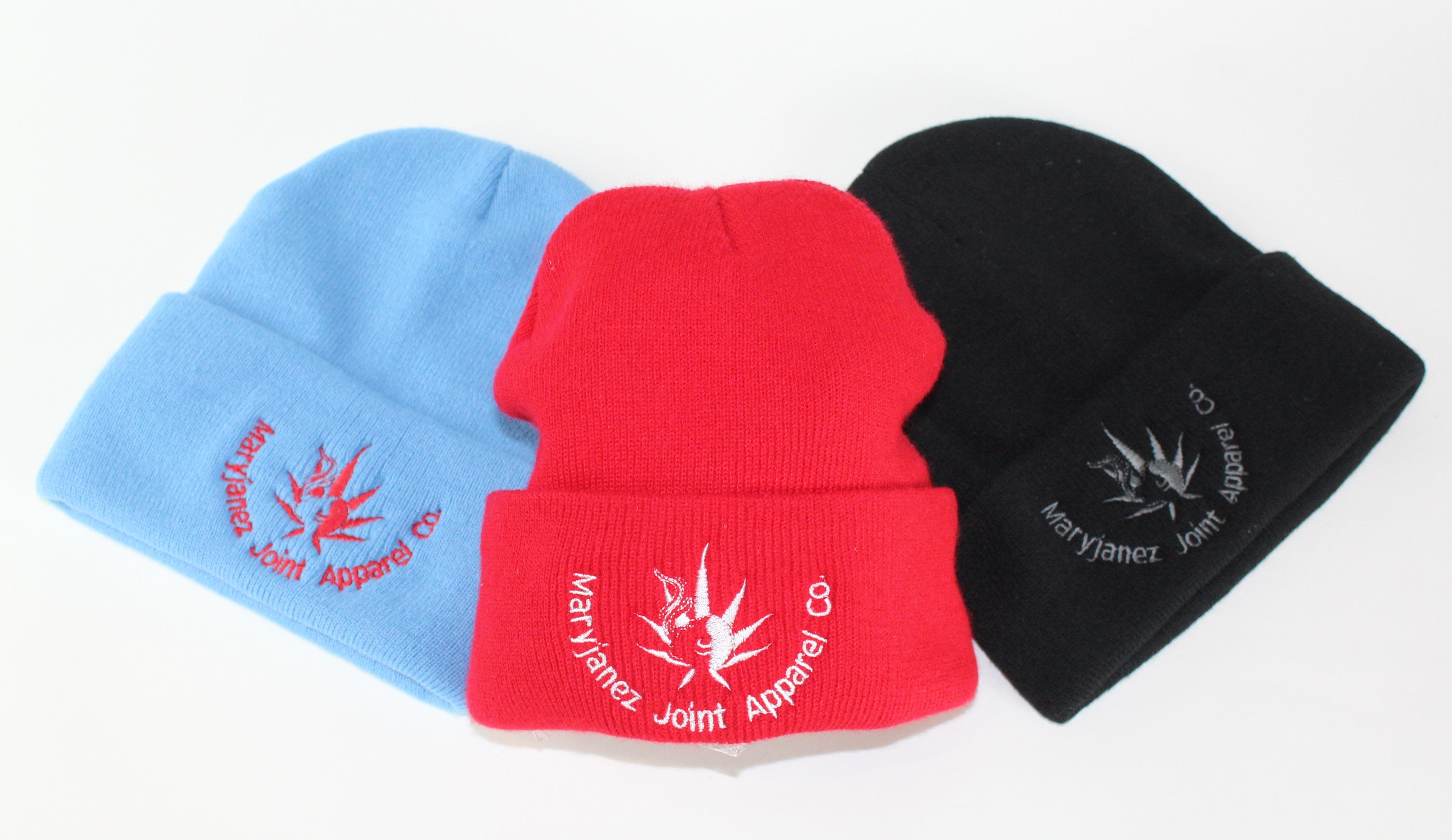 Cuffed embroidered Toques