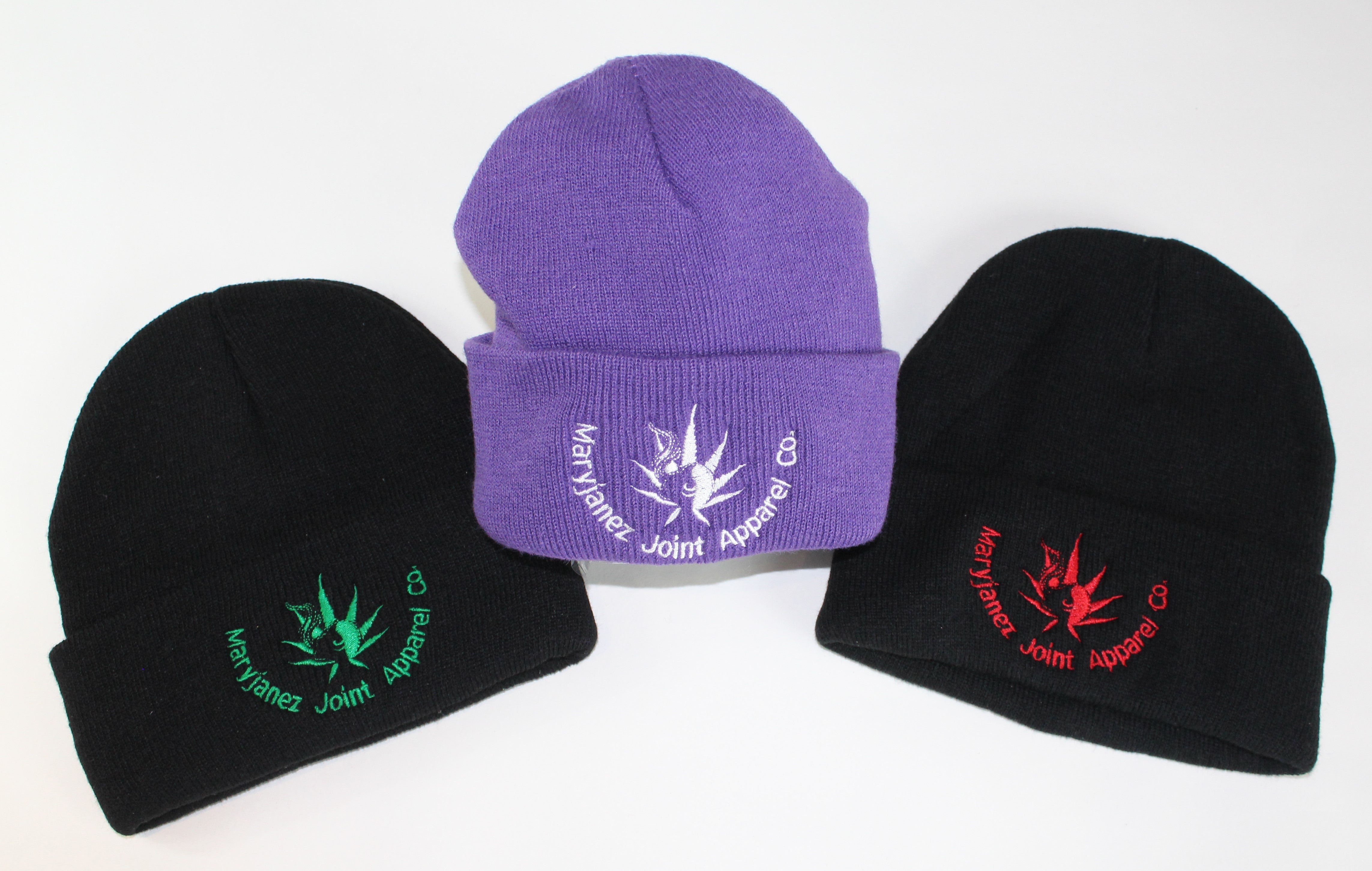 Cuffed embroidered Toques