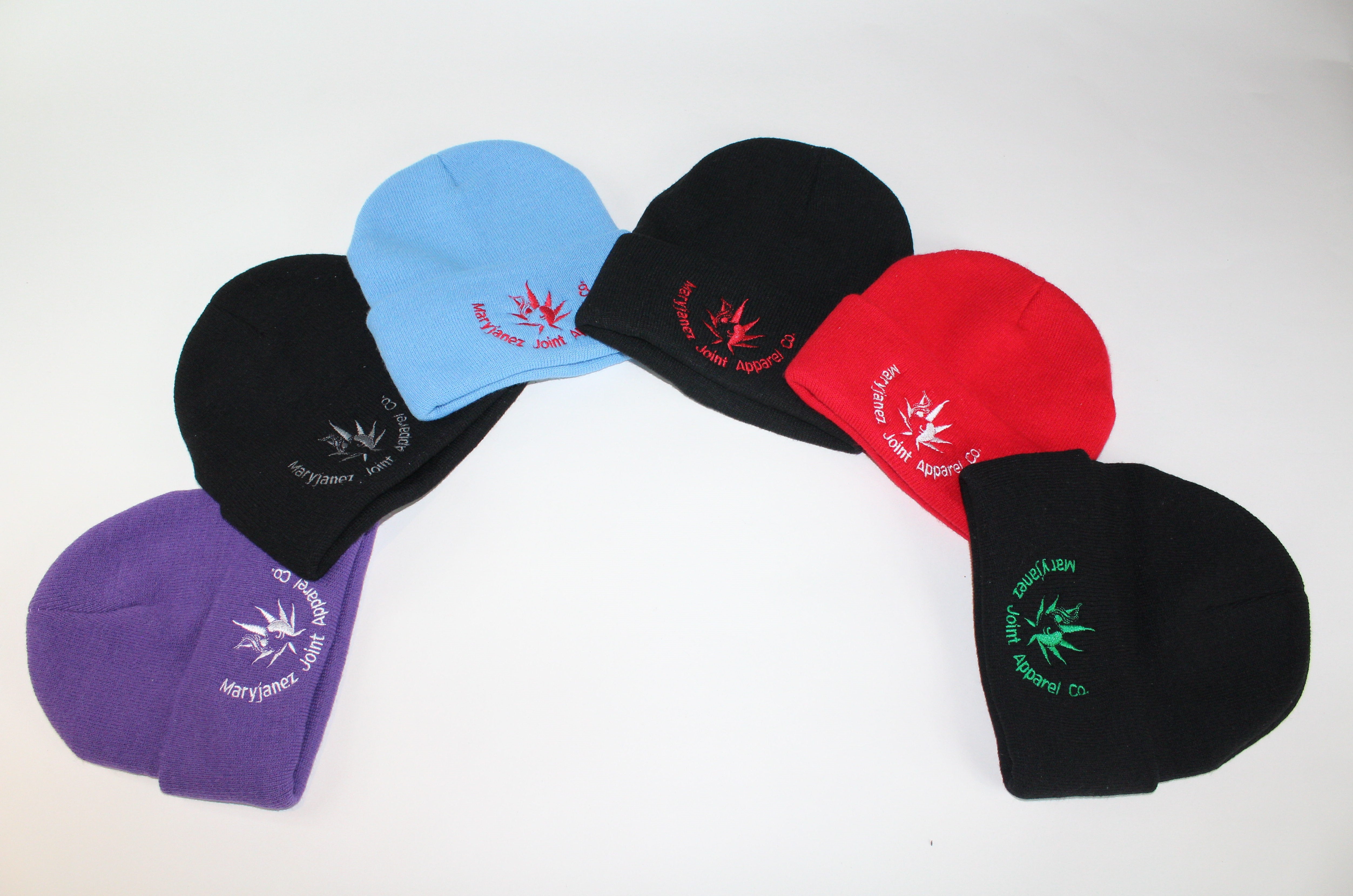 Cuffed embroidered Toques