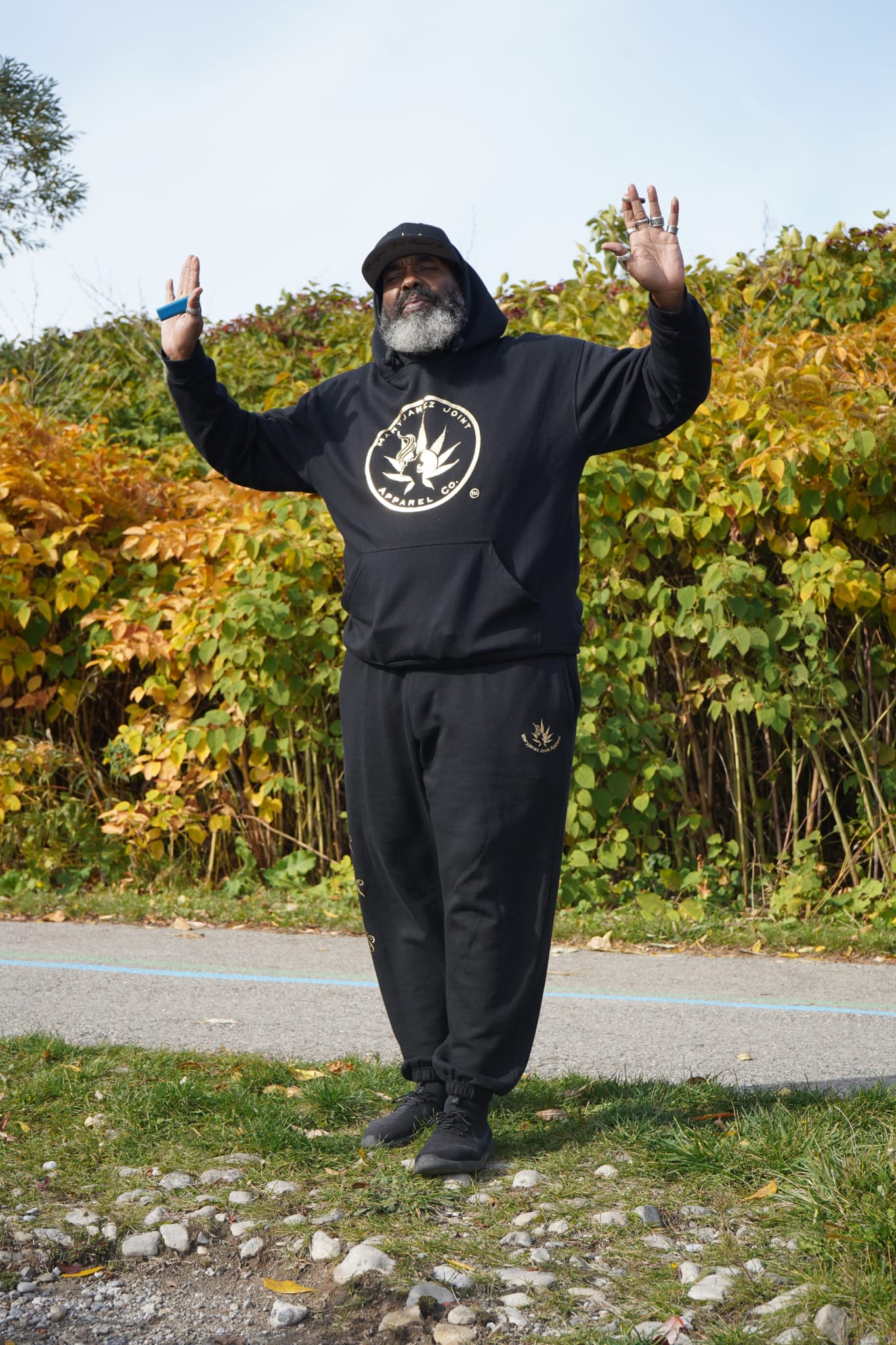 Black & Gold Tracksuit